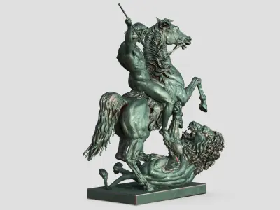  The Lion Fighter by Albert Wolff 