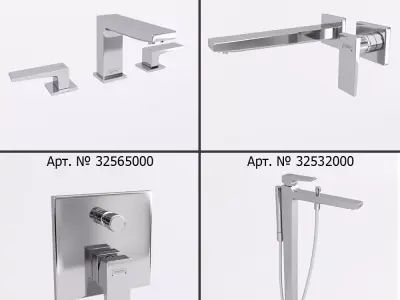 Hansgrohe Metropol SET 1 3D model