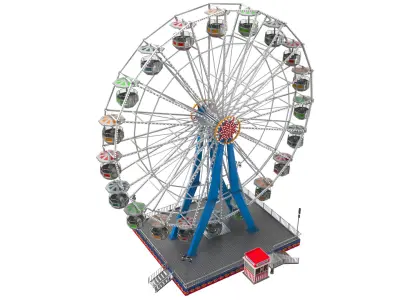  Detailed Ferris Wheel 
