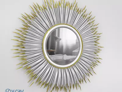 Sun mirror 3D model