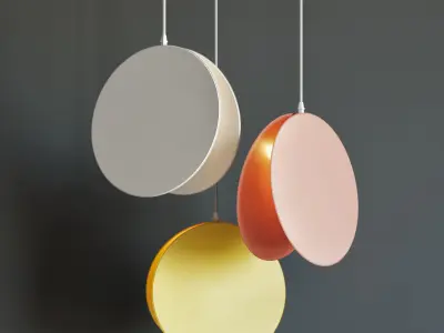 Pendant lamp North Pendant Light by e15 3D model