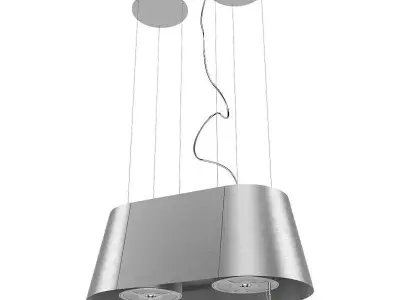 Hanging Kitchen Hood 1 3D model