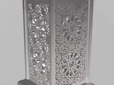 HM Arabic Lantern Candle Holder 3D Printing Model  BIG DISCOUNT  3D print model