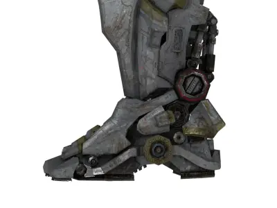 Pacific-RIm Striker Eureka Low-poly 3D model