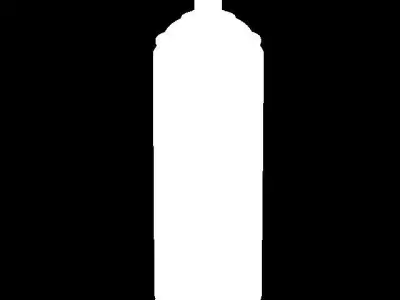 Highly Detailed 3D Graffiti Spray Can Model 3D model