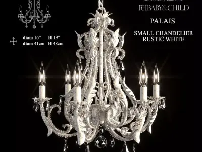 Palais Chandelier 3D model