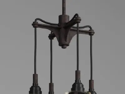 Hanging Lamp LOFT HOUSE P-147 3D model