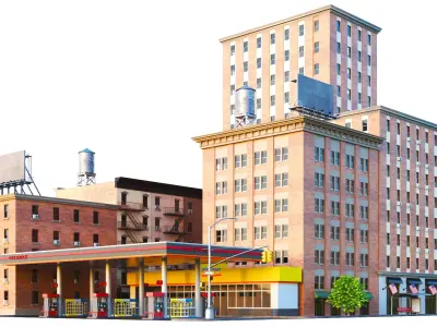  Detailed Brooklyn Building Block1 