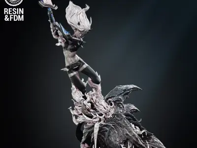 Wicked Marvel Magic Sculpture Tested for 3D printing 3D print model