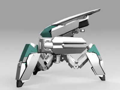 Tribot 201F 3D model