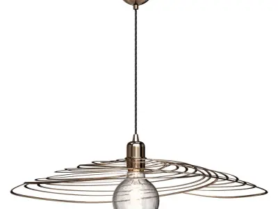 Nido modern chandelier 50x185-40 3D model