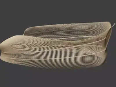 Parametric Facade  3D model