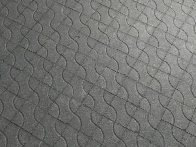 Gray patterned tiles Texture