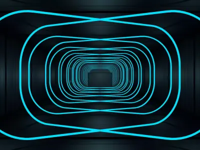 Sci Fi Interior 3D model 19