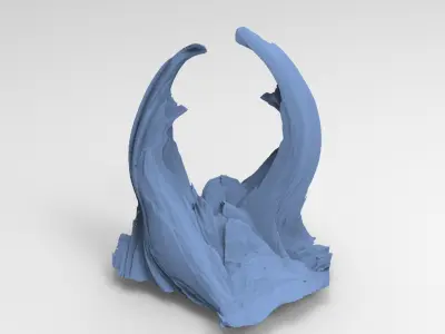 Tiwanaku sci fi edge 3D model