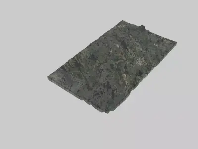 Quebec City Low-poly 3D model