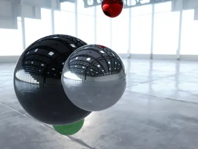 HDRI - Warehouse Interior 4 v1 Texture