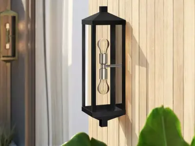 Tucana Outdoor Wall Lantern - 3 Colour 3D model purchase
