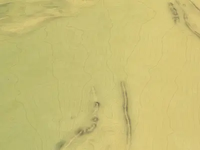 Al Ain - Topography Terrain 3D City 3D Model Pack