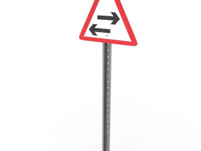 Road Signv4 3D model