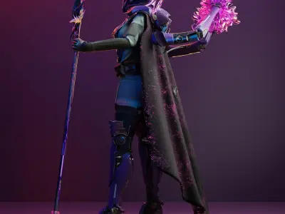 Smin Queen Female Fantasy Character 3D model