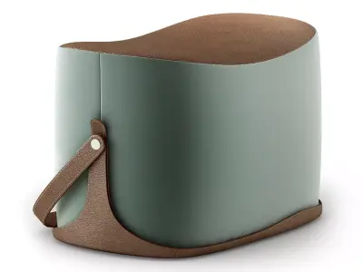 Hermes ottoman 3D model