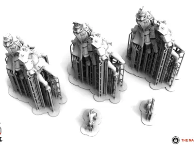 Valour Korps - Cavalry Marshal Ferdinand 3D print model