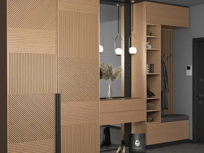 Entryway furniture 43 3D model