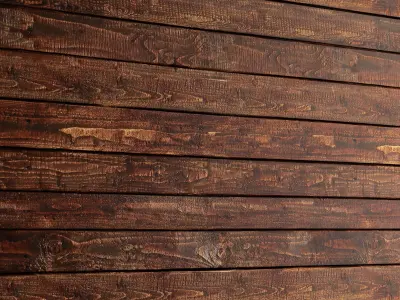 Wooden Plank Collection 5 3D model