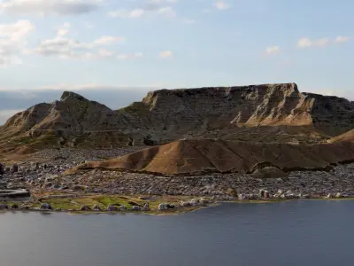 Cape Town  Landscape 3D model