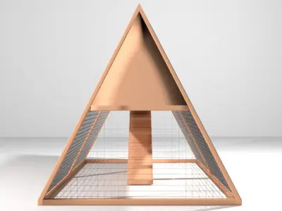Hen House - Type 3 3D model