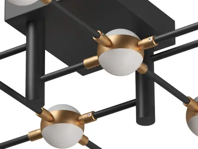 745147 Bergamo Lightstar Ceiling chandelier 3D model