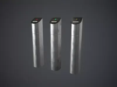 Card Capture Reader 1 PBR Game Ready Low-poly 3D model