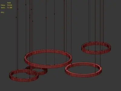 Ceiling Light  Brass by ForstLight  3D model