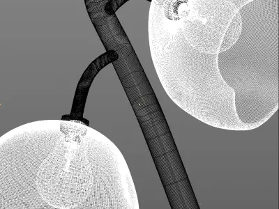 Modern Stair Chandelier   3D model