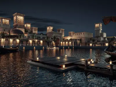 Alseef Dubai 3D model