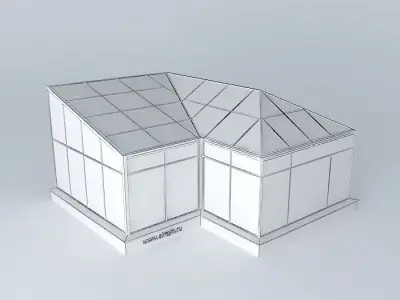 Green house Free 3D model