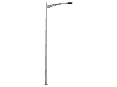 Lamp Post - Light Pole - Light Post - Street Light 15 3D model