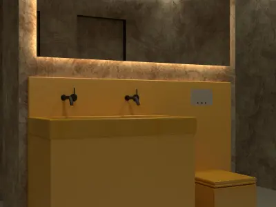 Bathroom-002 3D model