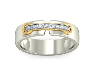 Women Ring  Render 3dm STL OBJ FBX Details 3D print model 414
