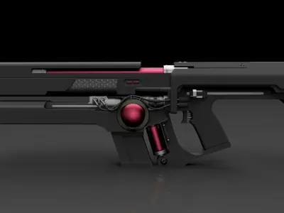 Omolon weapon 3D model