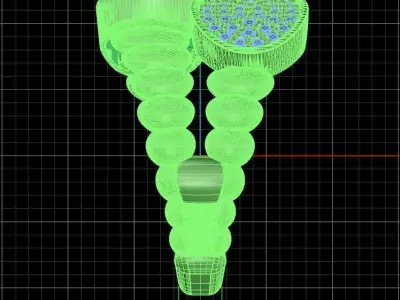 Jewelry ring 452 3D print model