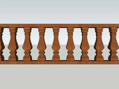 Baluster 3D Model Download 3D model Sketchup 3D model 3D model