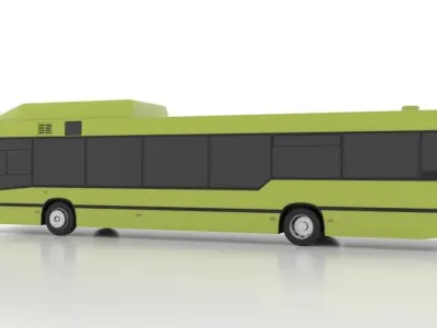 MAN A15 NL232 CNG Low Low-poly 3D model