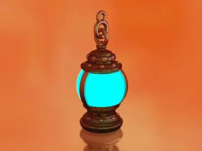 Steampunk Lanterns 3D print model