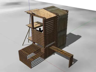 Creative Design-Holiday Cabin-0164 3D model