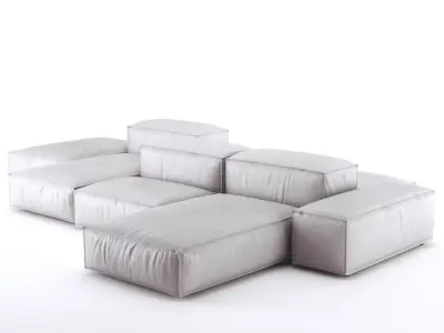 Extrasoft sofa system 3D model