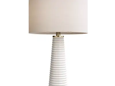 Heathfield Co Piera Table Lamp Low-poly 3D model
