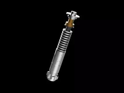 Luke Skywalker Lightsaber 3D print model
