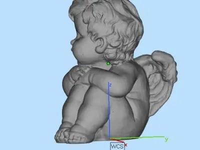 angel  3D print model
